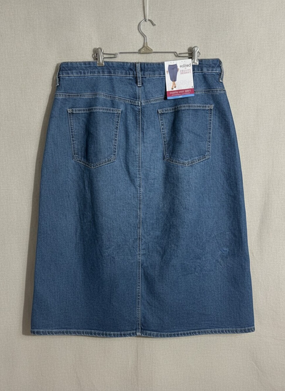 Edited by Hunter McGrady Denim Midi Skirt NWT 28W